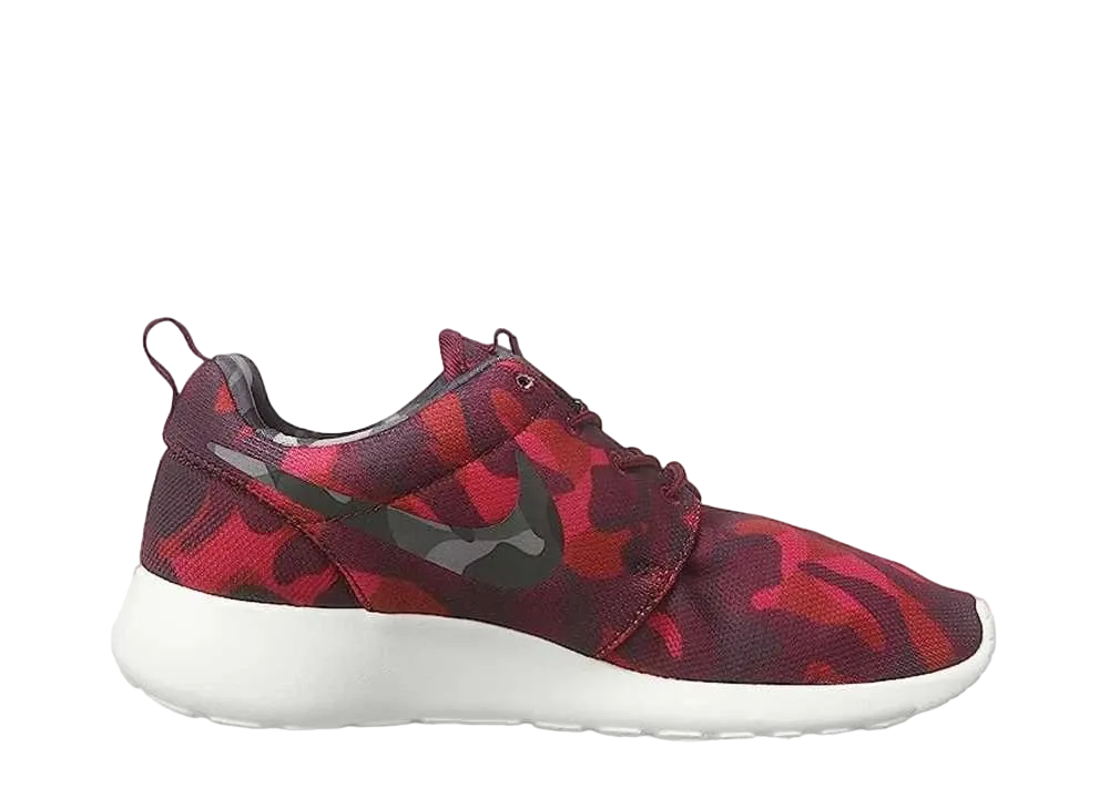 ナイキ ウィメンズ ローシ ワン プリント "ディープガーネット/ブラック/ジムレッド"