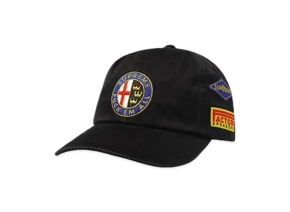 Supreme Racing 6-Panel "Black"