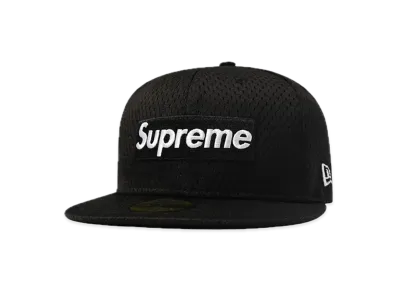 Supreme Mesh Box Logo New Era "Black"