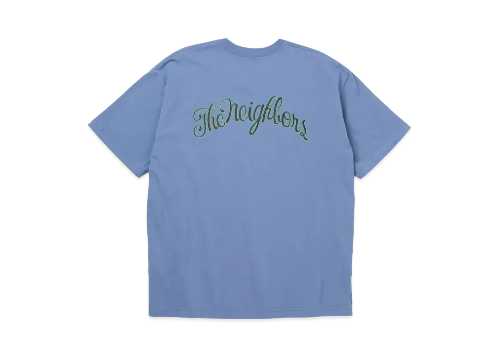 NEIGHBORHOOD NH . Tee SS-18 "Blue Gray"