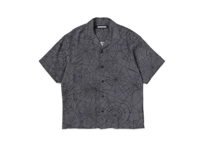 NEIGHBORHOOD Spiderweb Hawaiian Shirt SS "Gray"