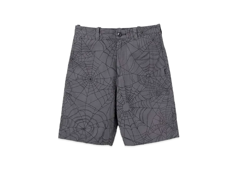 NEIGHBORHOOD Spiderweb Short Pants "Gray"