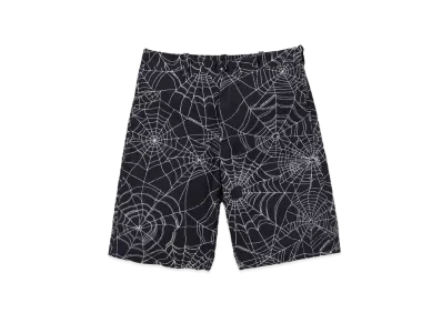 NEIGHBORHOOD Spiderweb Short Pants "Black"
