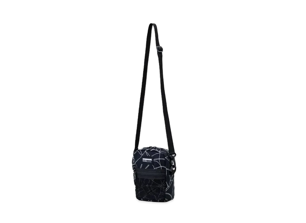NEIGHBORHOOD Spiderweb Shoulder Bag "Black"