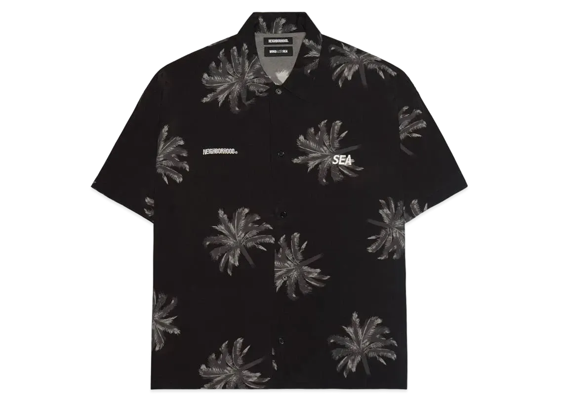 ネイバーフッド NHWDS ハワイアン / R-シャツ. SS "ブラック"
