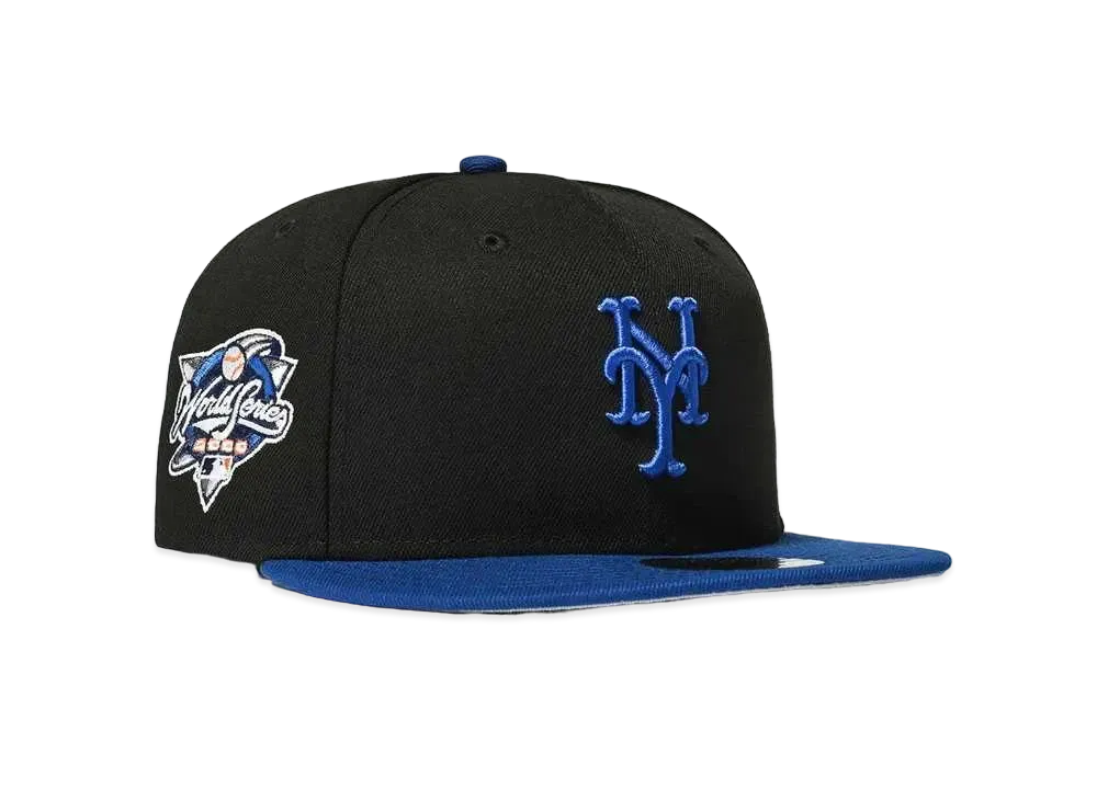 NEW ERA NEW YORK METS WS 2000 59FIFTY "BLACK LT ROYAL"