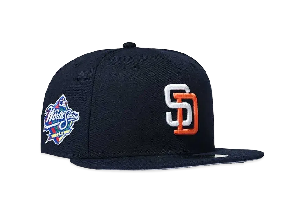 NEW ERA SAN DIEGO PADRES WS 1998 59FIFTY "NAVY"