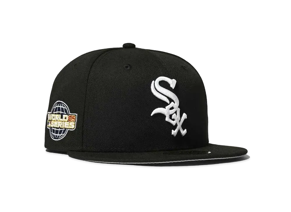 NEW ERA CHICAGO WHITE SOX WS 2005 59FIFTY "BLACK"