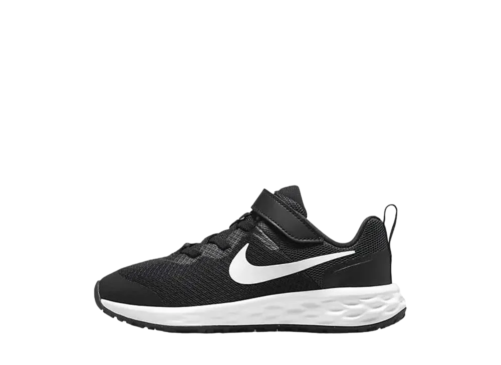 ナイキ PS レボリューション6 "ブラック/ダークスモークグレー/ホワイト"(キッズ)