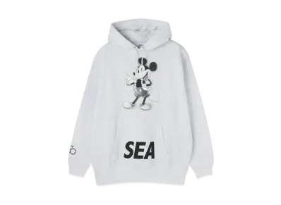 WIND AND SEA Mickey Mouse / Hoodie "Ash Gray"