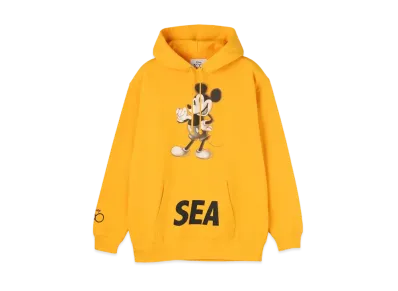 WIND AND SEA Mickey Mouse / Hoodie "Gold"