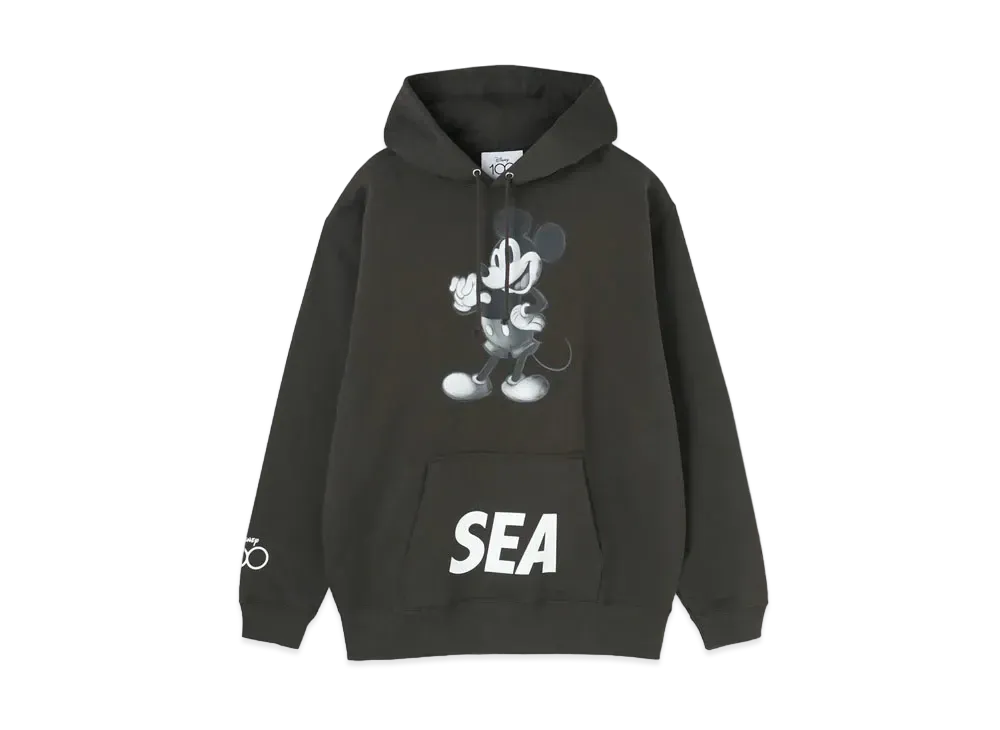 WIND AND SEA Mickey Mouse / Hoodie "Charcoal"