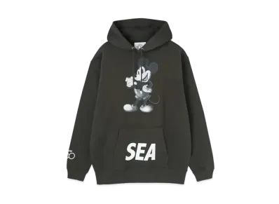 WIND AND SEA Mickey Mouse / Hoodie "Charcoal"