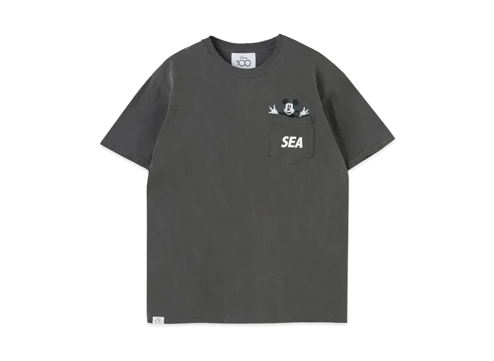 ウィンダンシー ミッキーマウス / ポケット Tシャツ "ペッパー"