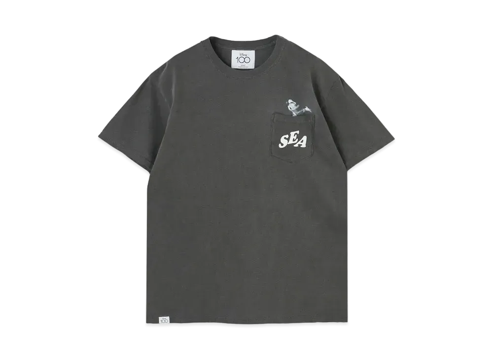 WIND AND SEA Donald Duck / Pocket Tee "Pepper"