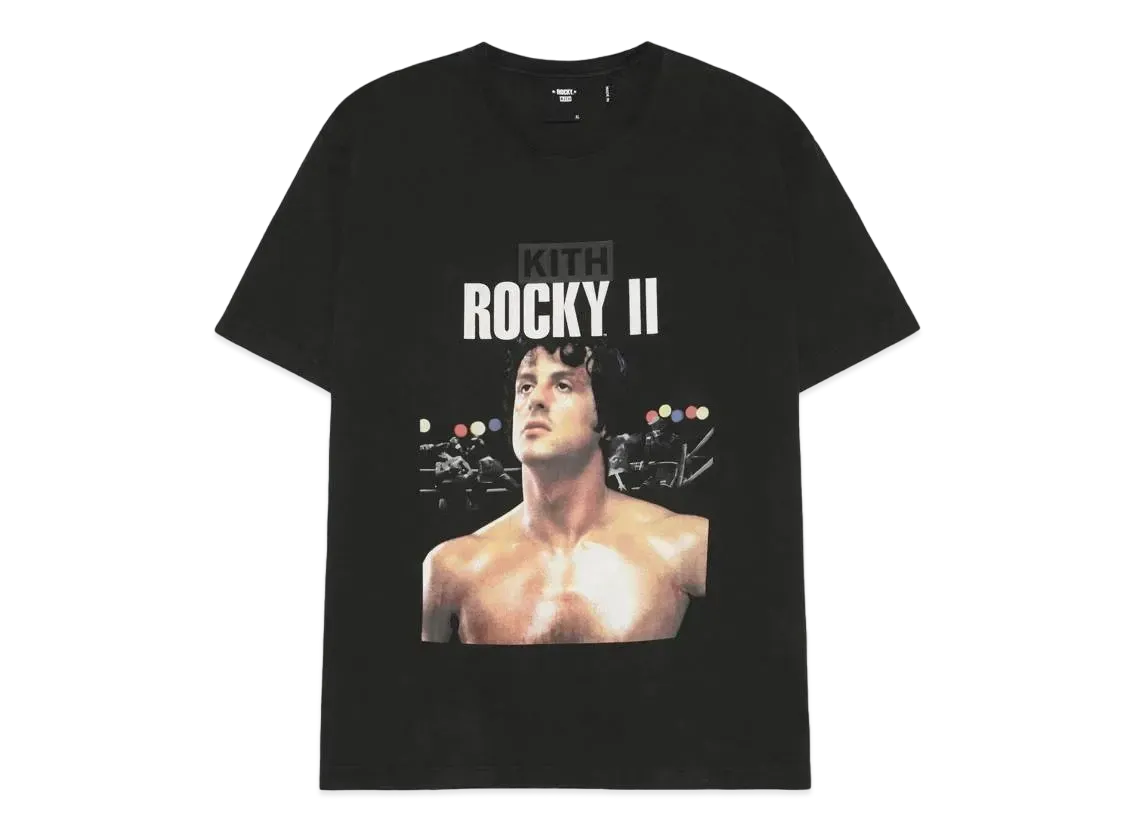 Kith x Rocky II Vintage Tee "Black"