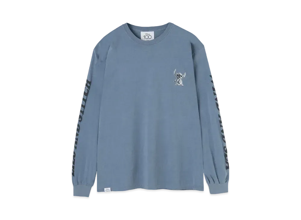 WIND AND SEA Stitch / L/S Tee "Blue Jean"