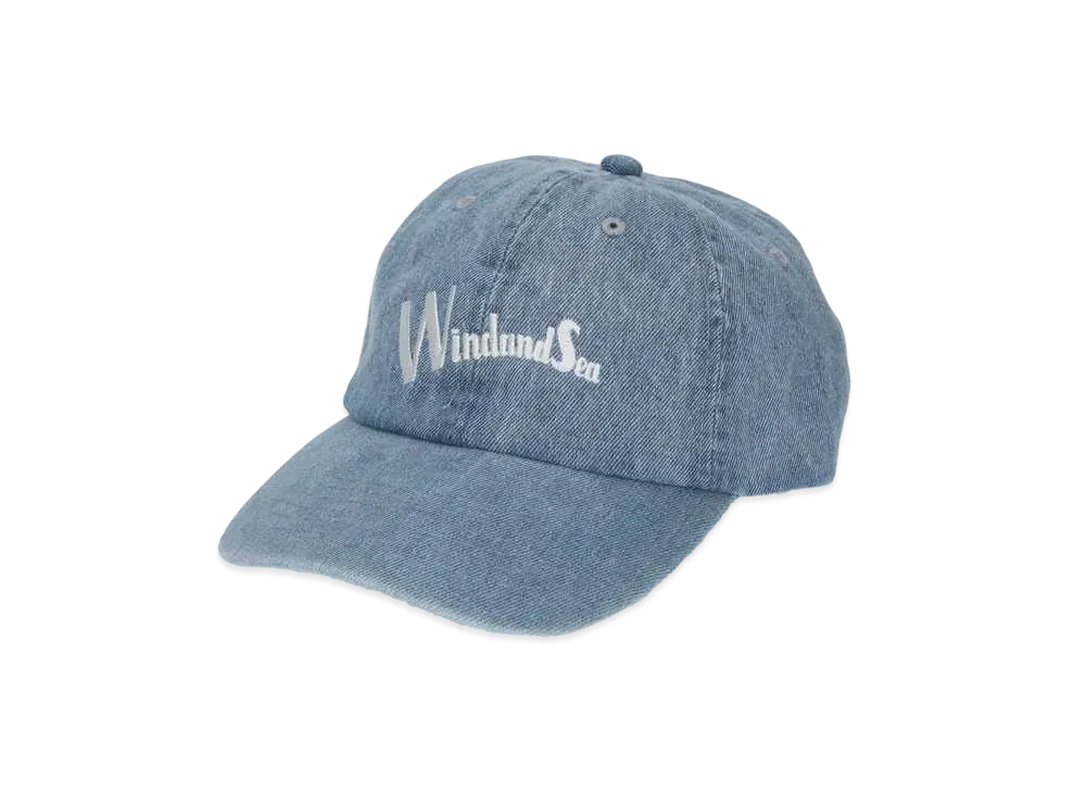 WIND AND SEA Mickey Mouse / Denim Cap "Light Blue"