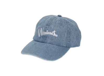 WIND AND SEA Mickey Mouse / Denim Cap "Light Blue"