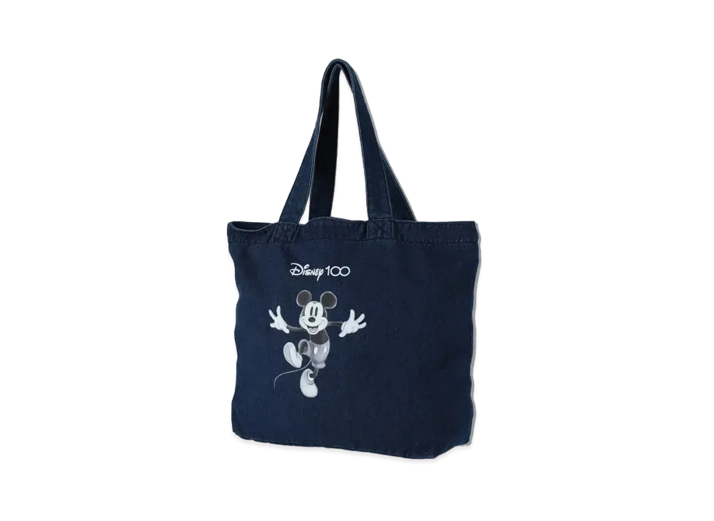 WIND AND SEA Mickey Mouse / Denim Mini Shoulder Bag "Dark Blue"