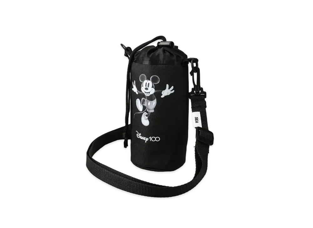 WIND AND SEA Mickey Mouse / Shoulder Bottle Holder "Black"