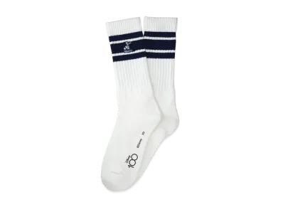 WIND AND SEA Donald Duck / Crew Socks "Navy"