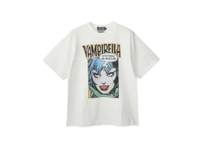 HYSTERIC GLAMOUR Vampirella/Caught Demons Tee "White"
