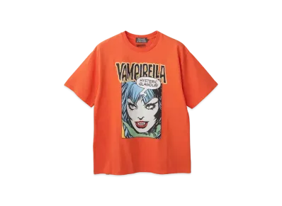 HYSTERIC GLAMOUR Vampirella/Caught Demons Tee "Orange"