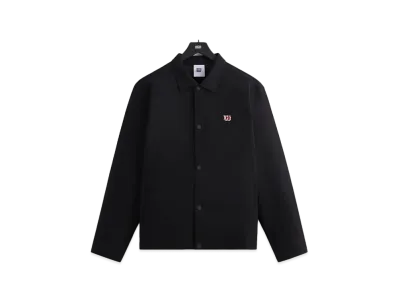 Kith x Wilson Midway Coaches Jacket "Black"
