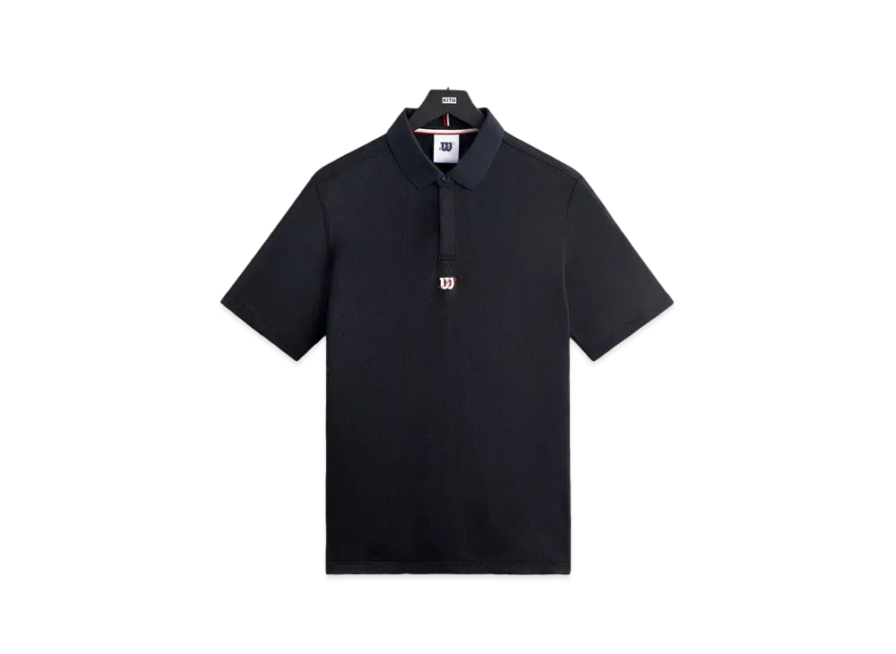 Kith x Wilson Game Point Seamless Polo "Black"