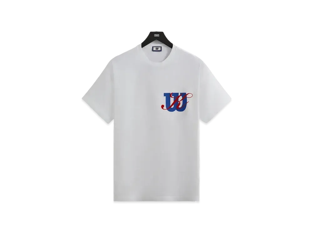 Kith x Wilson Oversized Logo Vintage Tee "White"