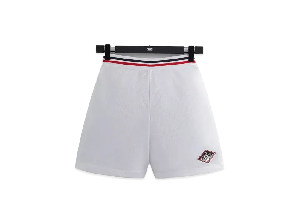 Kith x Wilson Basketball Short "Bright White"