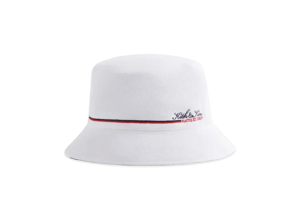 Kith x Wilson Reversible Bucket Hat "White"