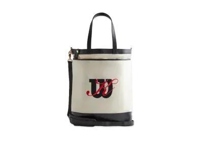 Kith x Wilson Leather Trimmed Do All Tote "White Alyssum"