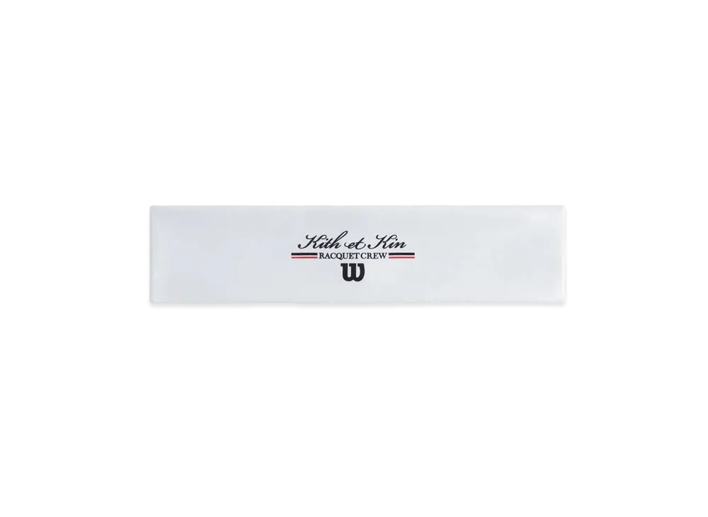 Kith x Wilson W Headband "White"