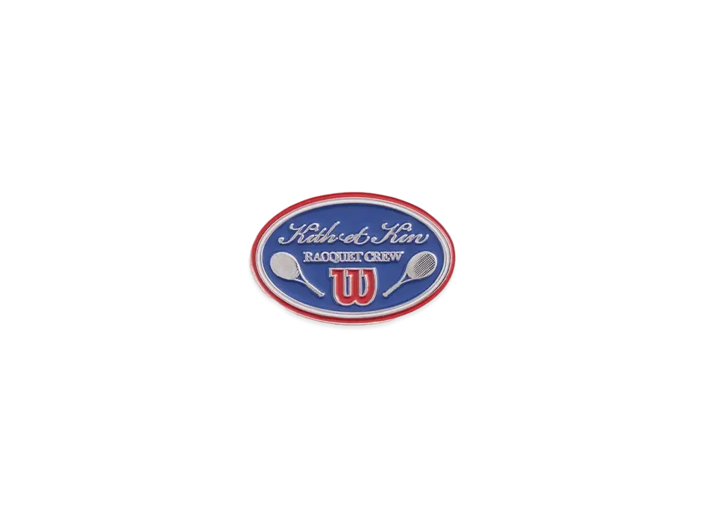 Kith x Wilson Crest Pin "Multi"