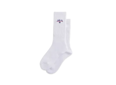 Kith x Wilson Raquet Crew Sock "White"