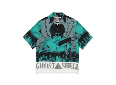 WACKO MARIA Ghost In The Shell / Kokakukidotai / Hawaiian Shirt #1 "Blue"