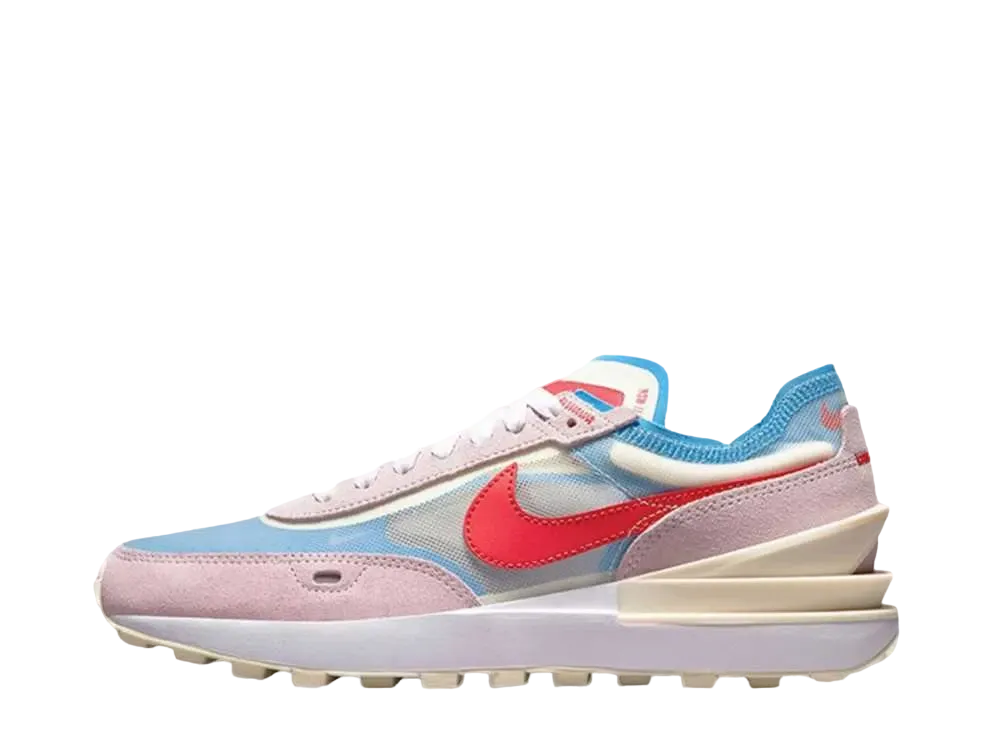 ナイキ ウィメンズ ワッフル ワン "ピンク/レッド/ブルー"