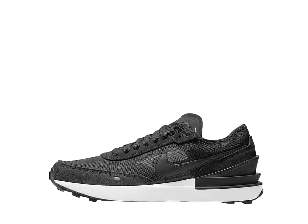 ナイキ GS ワッフル ワン "ブラック/ホワイト/オレンジ/ブラック"