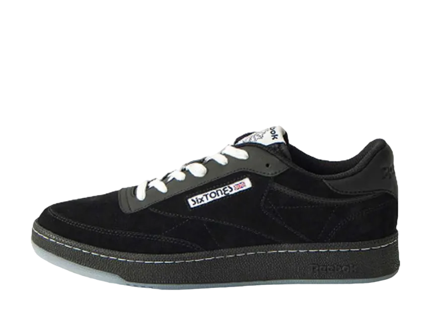 Reebok SixTONES ブラックスニーカー23センチ SixTONES × Reebok Club C 85 Vintage