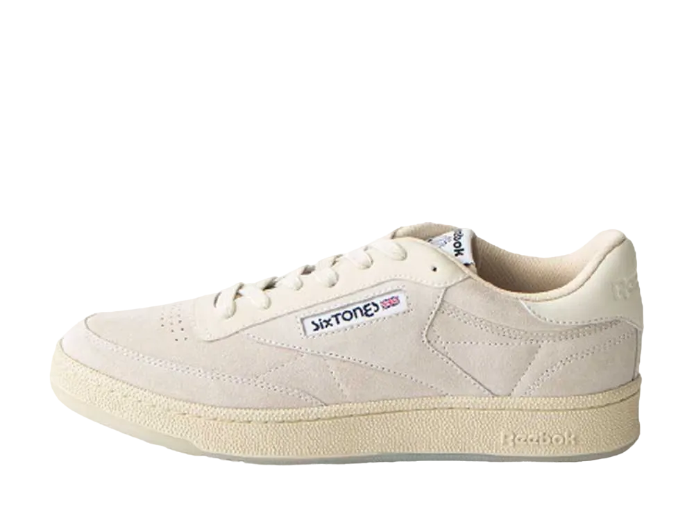 SixTONES × Reebok Club C 85 Vintage "Cream"