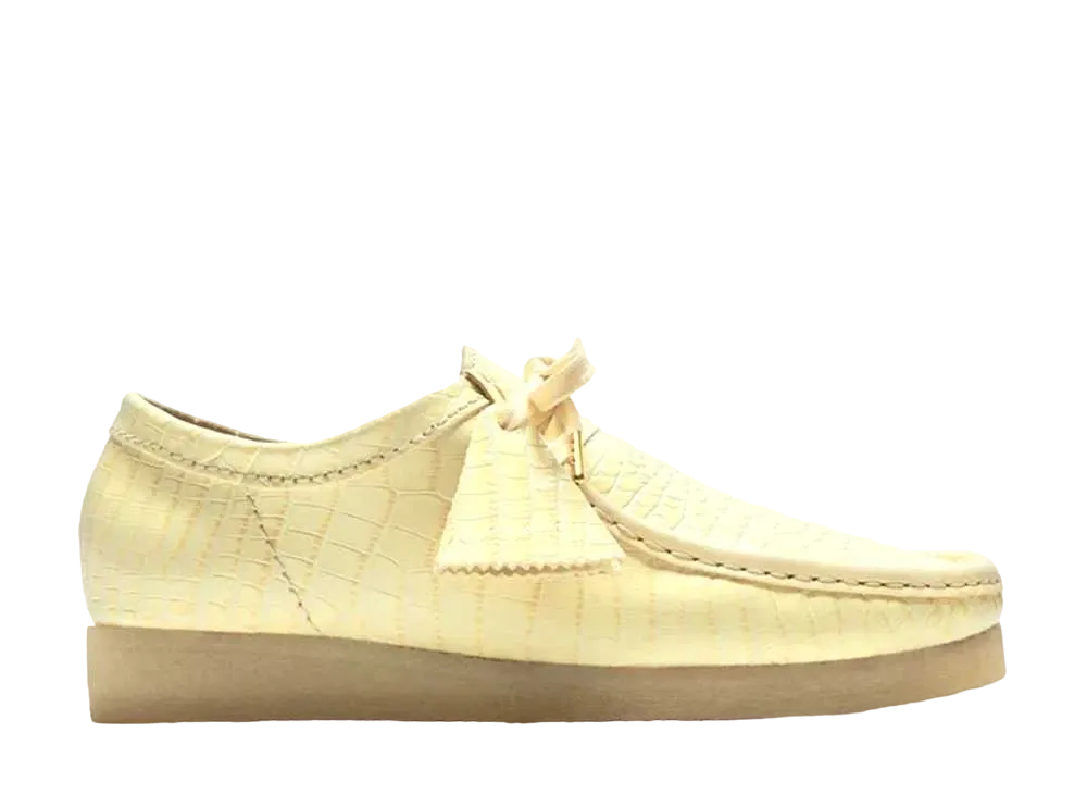 パッカー シューズ × クラークス ワラビー "タンクロコ"