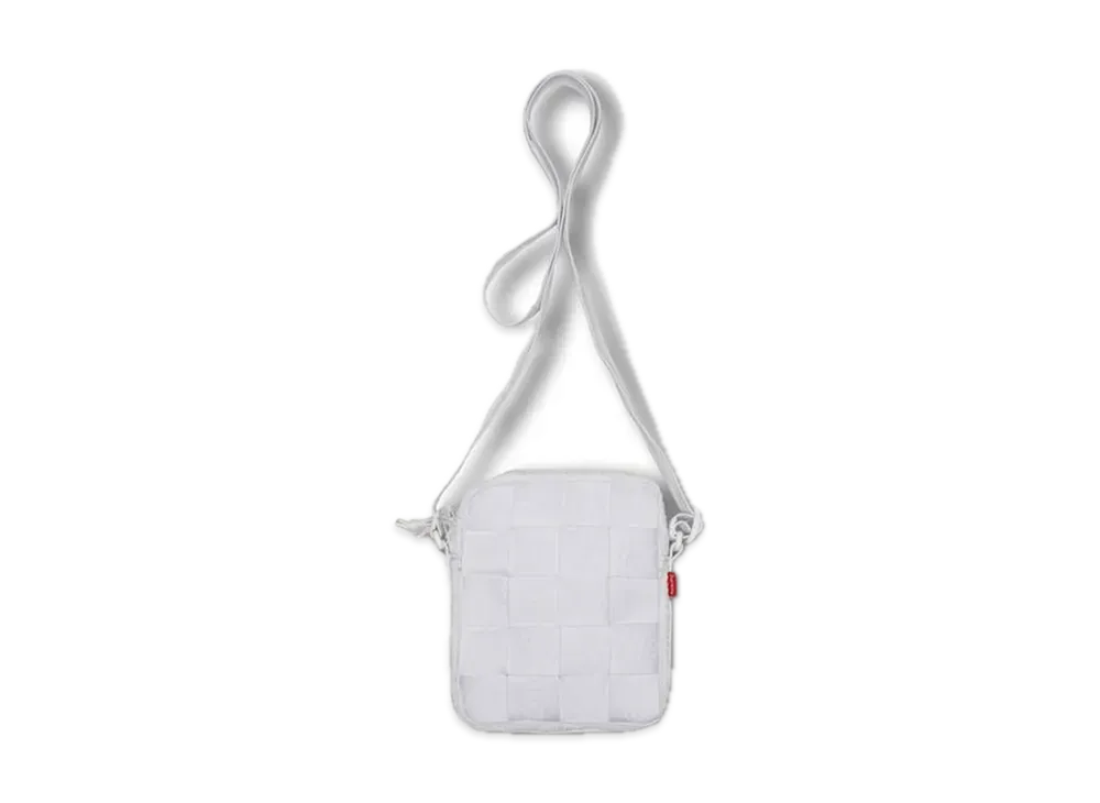 Supreme Woven Shoulder Bag "White" (23SS)