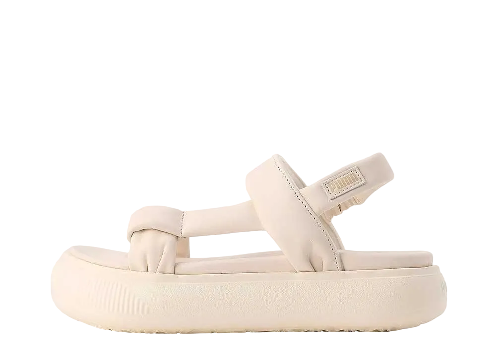 プーマ ウィメンズ スウェード マユ サマー サンダル "プリスティン/ウォームホワイト"