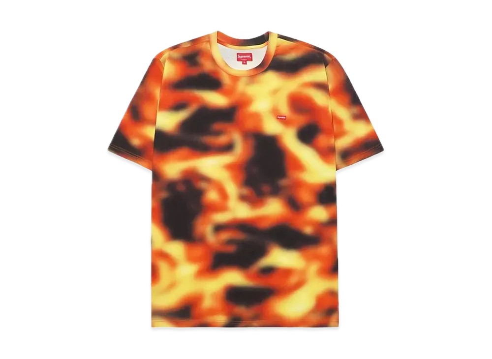 【新品】 Supreme Small Box Logo Tee Flames L Supreme Small Box Tee 