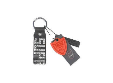 Supreme / Hollywood Trading Company Studded Keychain "Black"