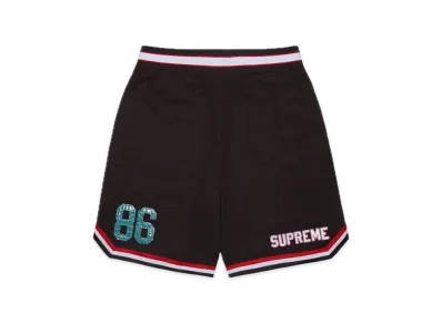 Supreme Faux Croc Basketball Short "Brown"