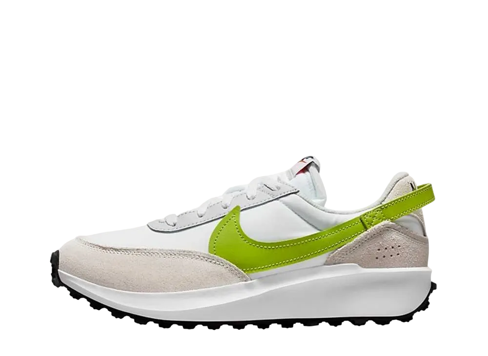 ナイキ ウィメンズ ワッフル デビュー "サミットホワイト/アトミックグリーン"