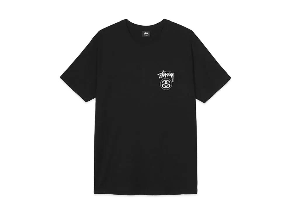 Stussy Stock Link Tee "Black"